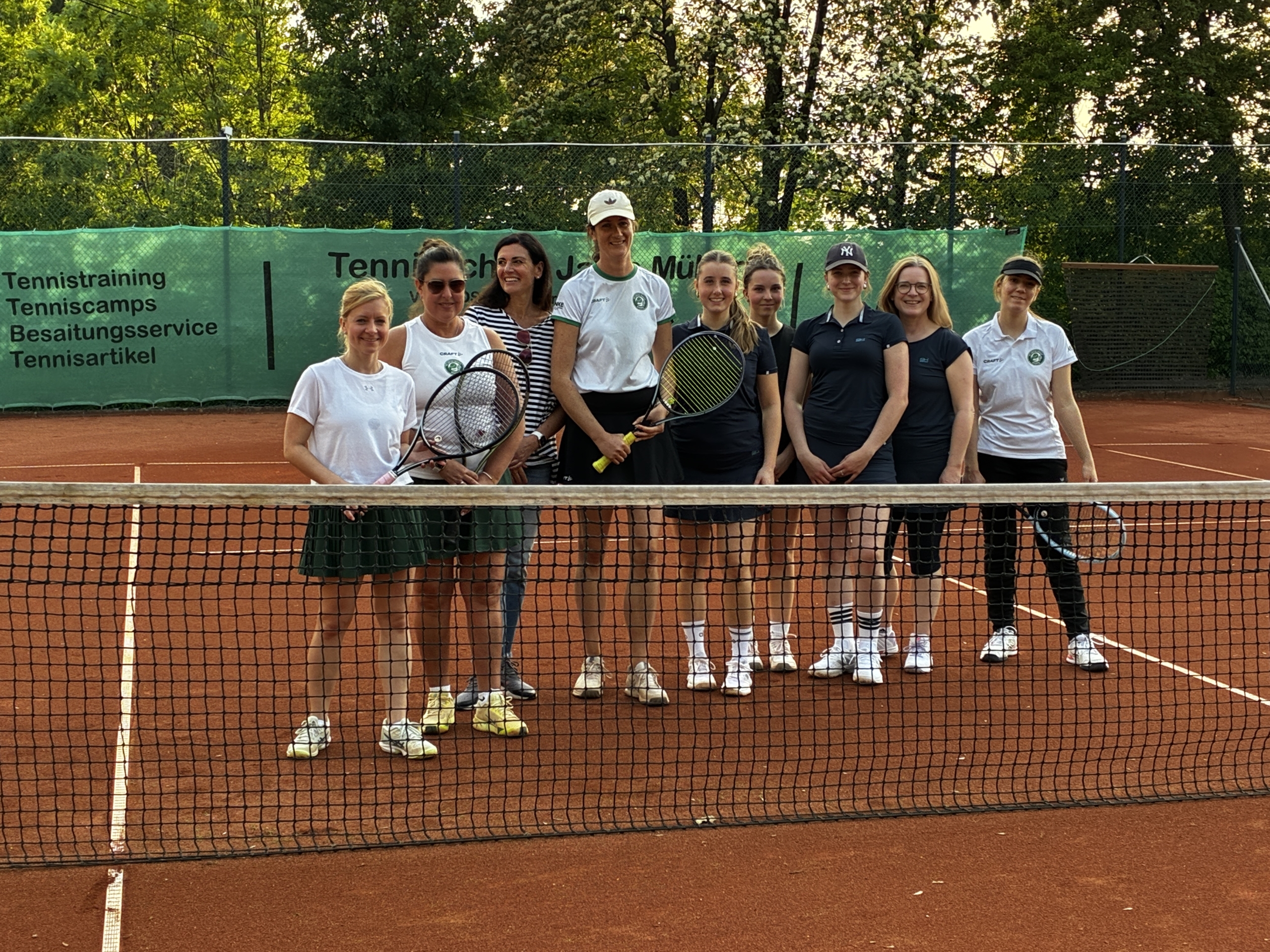 Die Damen des TSV Dahl - Tennis